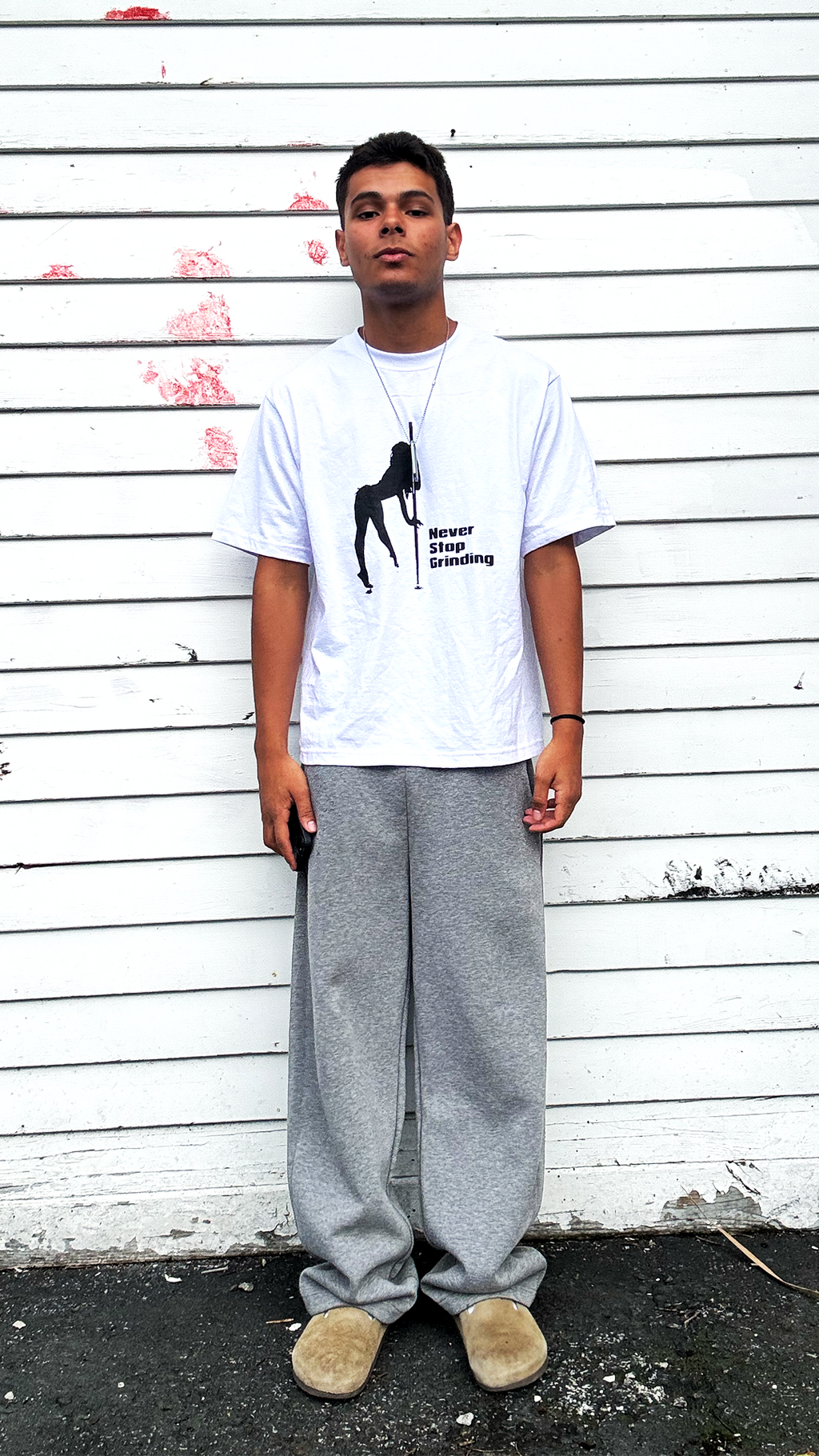 "Never Stop Grinding" V2 Tee