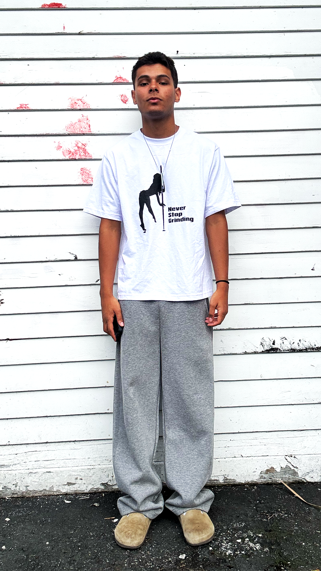 "Never Stop Grinding" V2 Tee